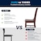 Flash Furniture Dining Chair, Hercules, Walnut Wood XU-DG-W0006-WAL-GG - alternate 5